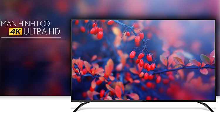 Android Tivi Sharp 4K 70 inch 4T-C70AL1X  - Hàng chính hãng