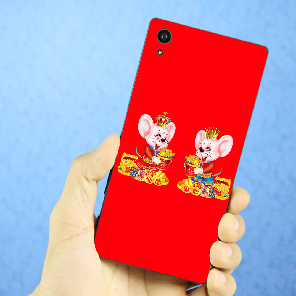 Ốp lưng điện thoại Sony Xperia X - Chuột thần tài 05 MS CTT05