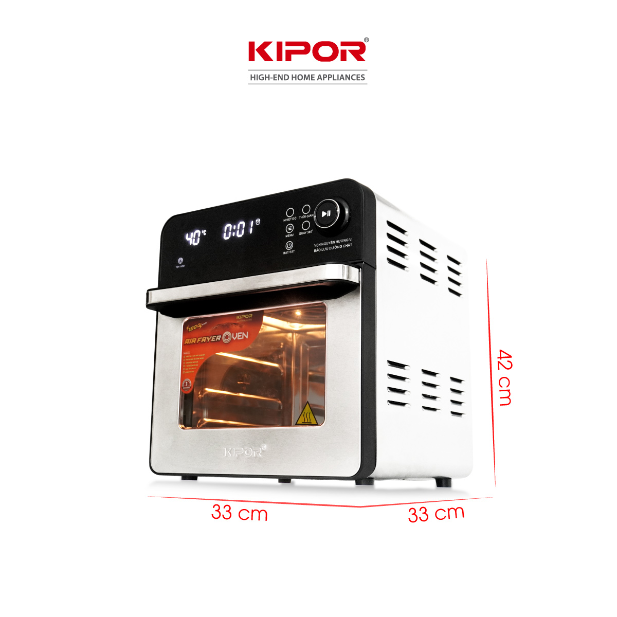 Nồi chiên không dầu Kipor KP-AF657