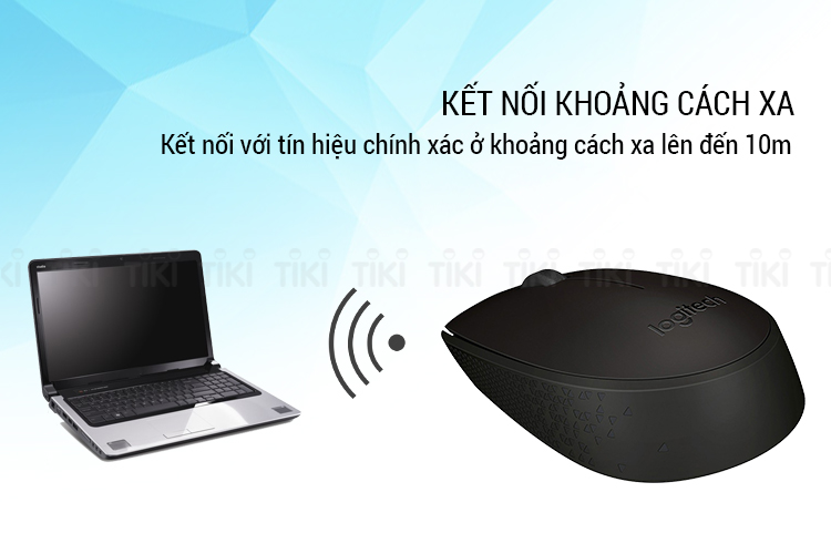 Chuột Không Dây Logitech B170 - Hàng Chính Hãng