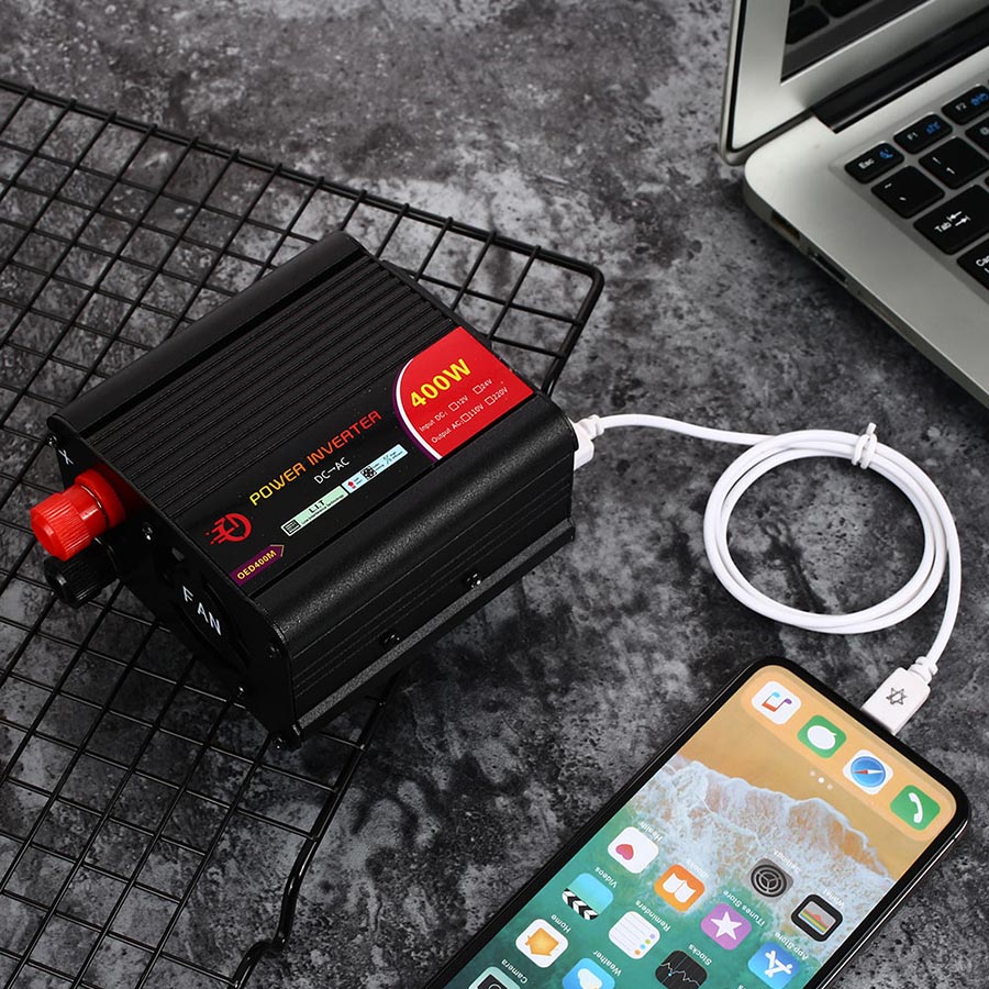 Car Inverter Car Converter Actual 12V To 220V 400W Adapter Automobile Car Inverter Car Converter Actual 12V To 220V 400W Adapter Automobile
