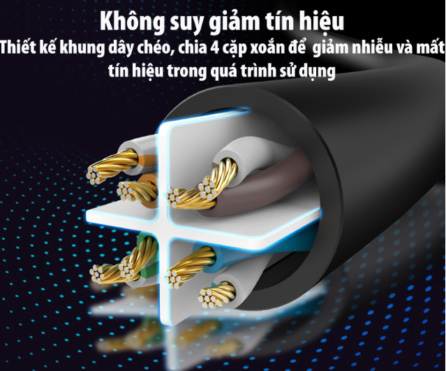 Cáp mạng LAN CAT6 UTP 15M màu Đen Ugreen LAN20165NW102 Hàng chính hãng