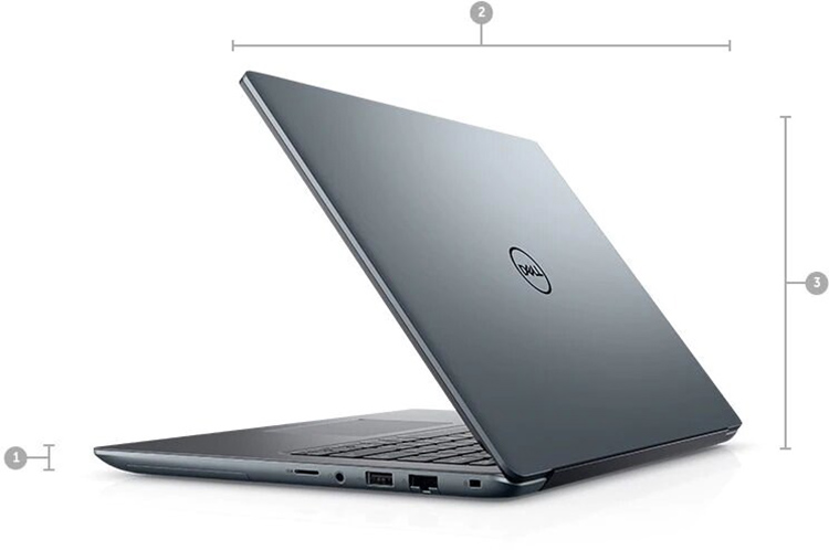 Laptop Dell Vostro 5490 V4I3101W (Core i3-10110U/ 4GB DDR4 2666MHz/ 128GB M.2 PCIe NVMe/ 14 FHD/ Win10) - Hàng Chính Hiệu