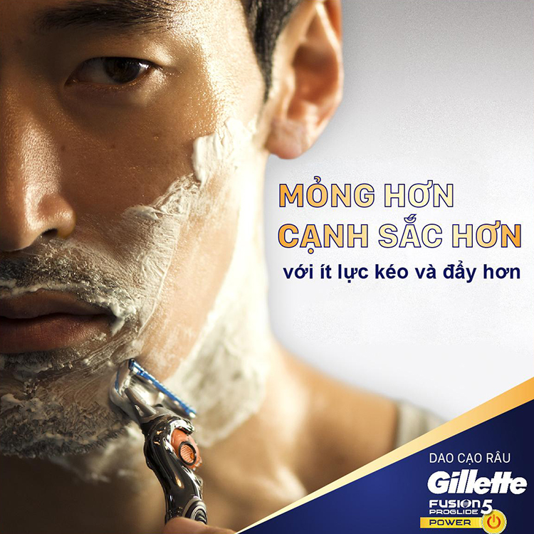 Dao Cạo Râu Gillette Fusion5 Proglide Power