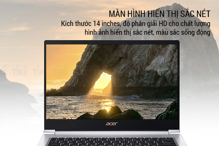 Laptop Acer Swift 3 SF314-56-50AZ NX.H4CSV.008 Core i5-8265U/ Win10 (14 FHD IPS) - Hàng Chính Hãng