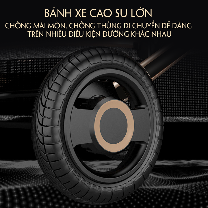 Xe đẩy 2 chiều cho bé cao cấp 4