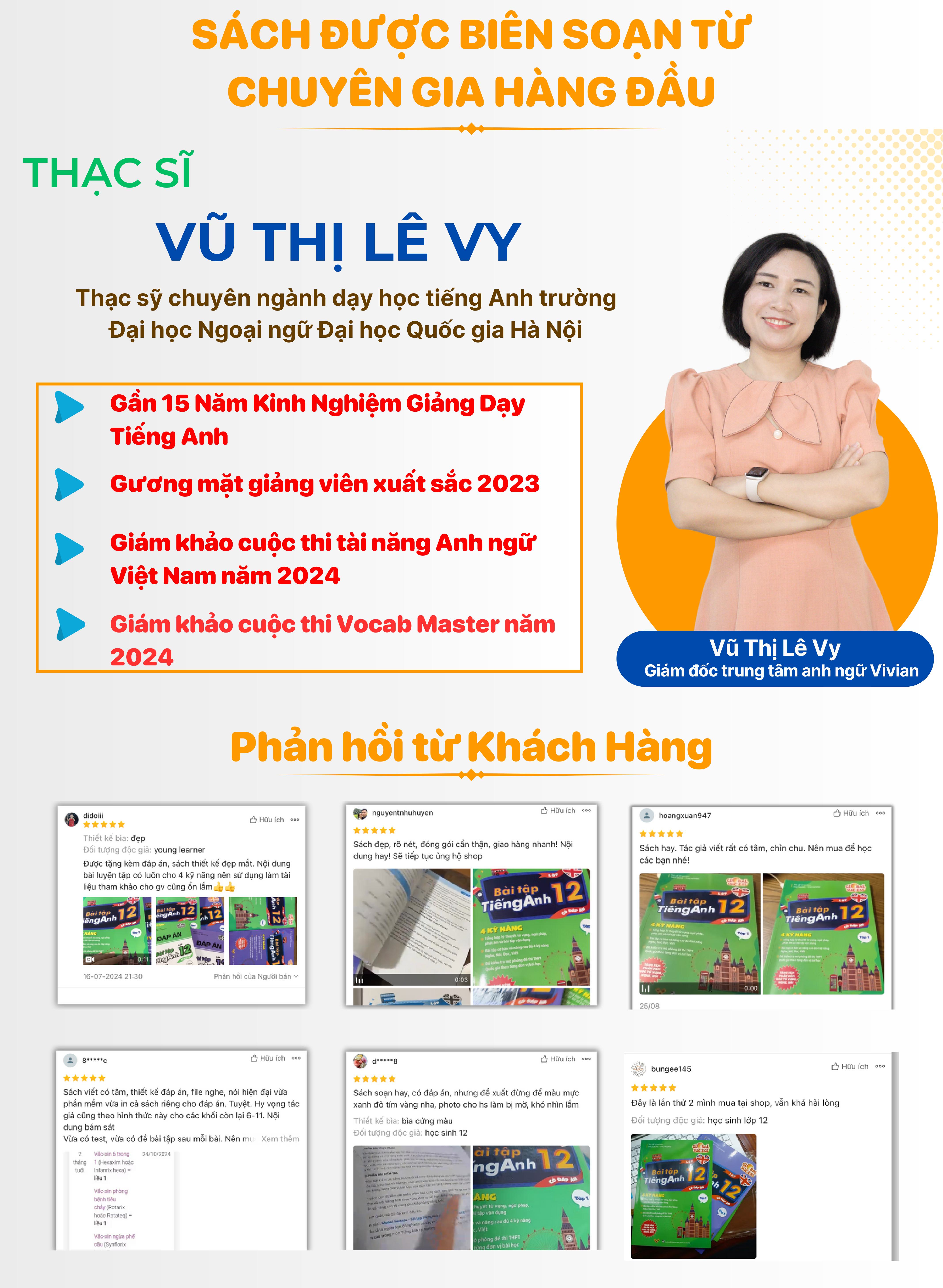 Sách bài tập tiếng Anh lớp 12 Global Success 4 kỹ năng (Có đáp án) – Tập 2 ThS Lê Vy Vivian