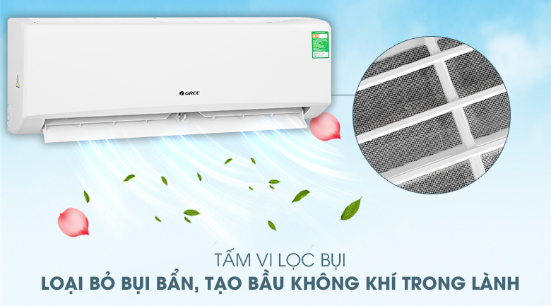 Điều hòa Gree GWC09KB-K6N0C4 (9.000BTU) - Hàng chính hãng - Chỉ giao tại HN