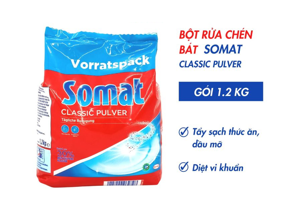 Bột rửa ly Somat Classic Pulver