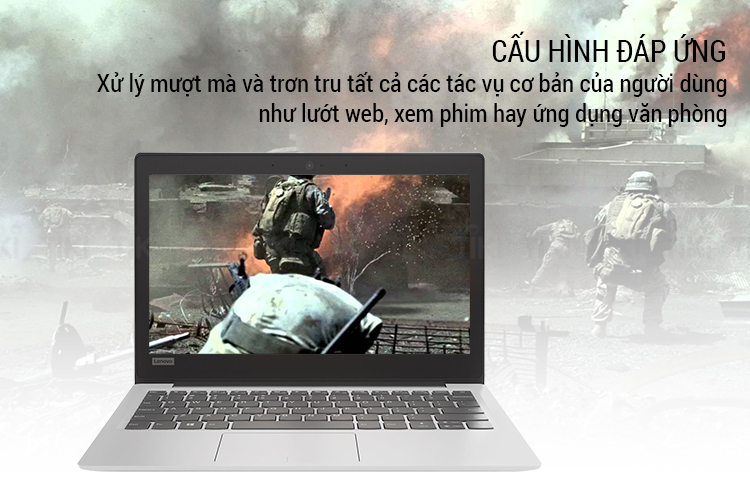 Laptop Lenovo IdeaPad 120S-11IAP 81A40070VN N3350/Win10 11.6 inch - Hàng Chính Hãng