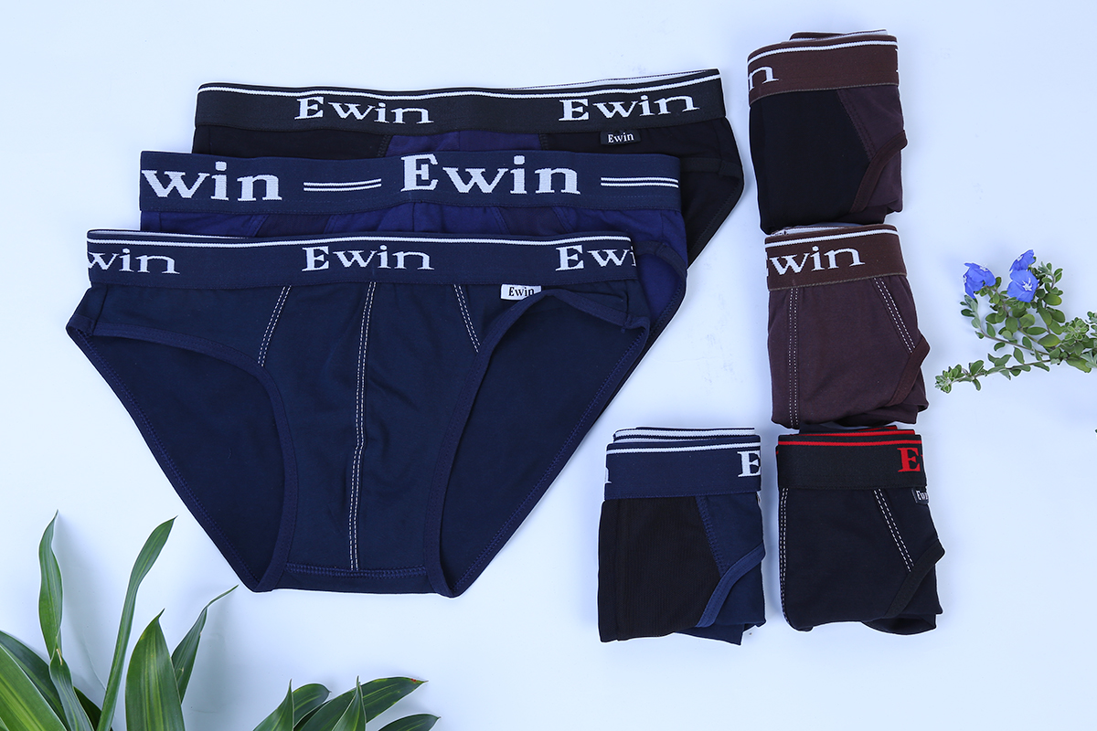 Combo Ewin EQ004: 6 Quần Lót Bikini + 4 Quần Boxer + 2 Quần Mặc Nhà Cho Nam