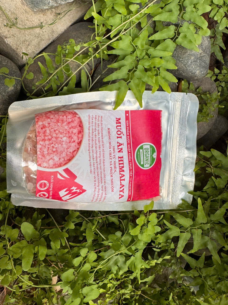 Muối Hồng Himalaya Rmsalt Nhập Khẩu Pakistan Dang Thô 500gr