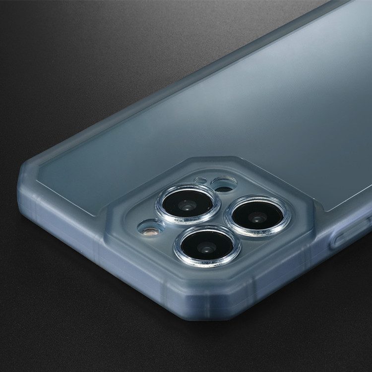 Ốp Lưng Silicon TPU trong suốt GOR ARMOR cho iPhone 13 Mini / 13 / 13 Pro / 13 Pro Max - Hàng Chính Hãng