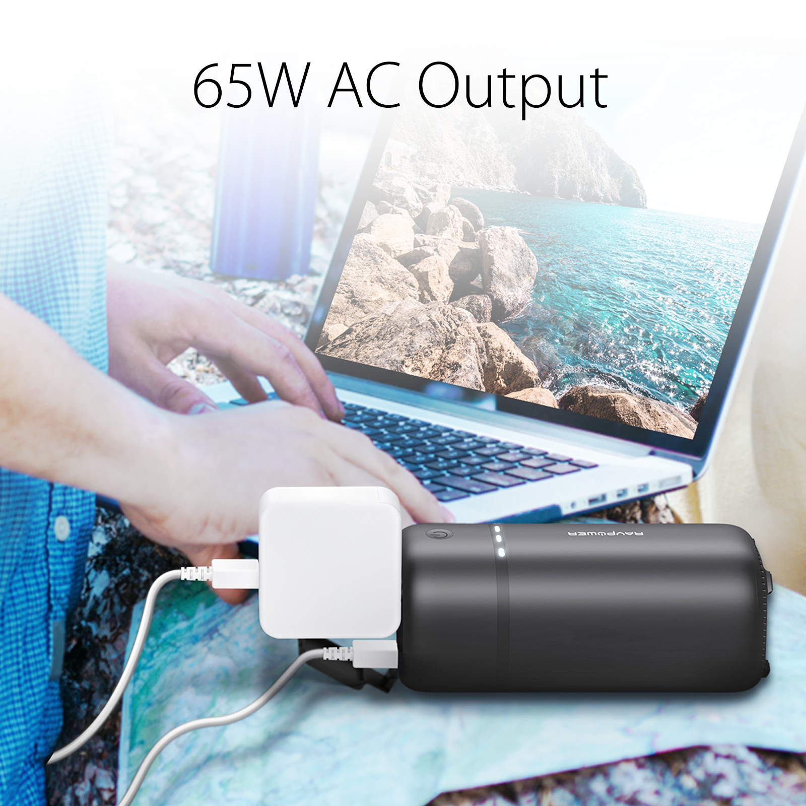Pin Sạc Dự Phòng RAVPower 20100mAh RP-PB105 - Hàng Chính Hãng