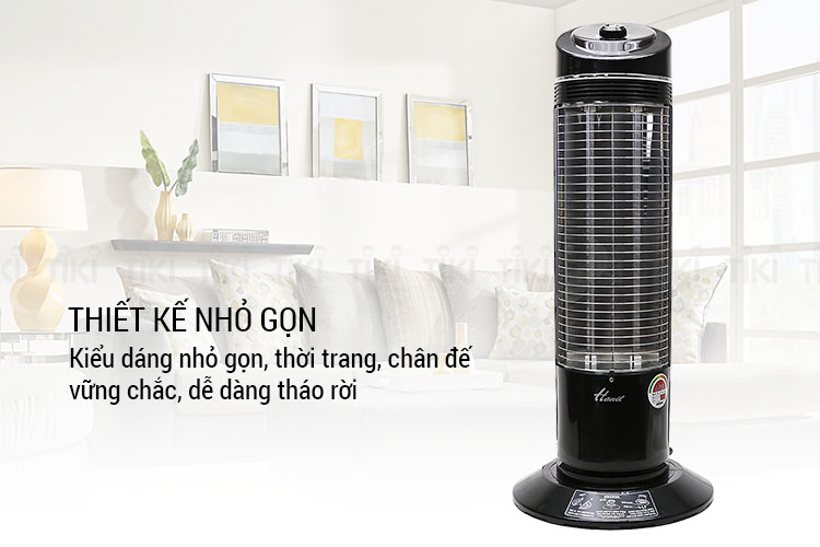 Quạt Sưởi Hanil EHV-1000BL - Hàng Chính Hãng
