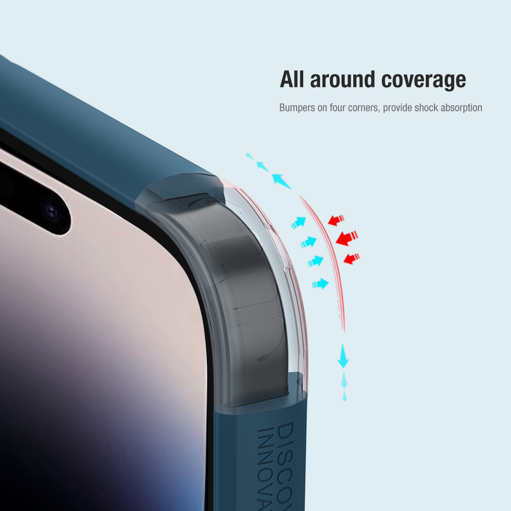 Ốp Lưng cho iPhone 14 / 14 Plus / 14 Pro / 14 Pro Max Nillkin Super Frosted Shield Pro Case (Có phần cắt LOGO) - Hàng Chính Hãng