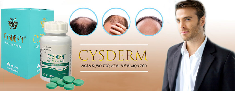 Cysderm - Viên uống hỗ trợ tóc, da và móng 8