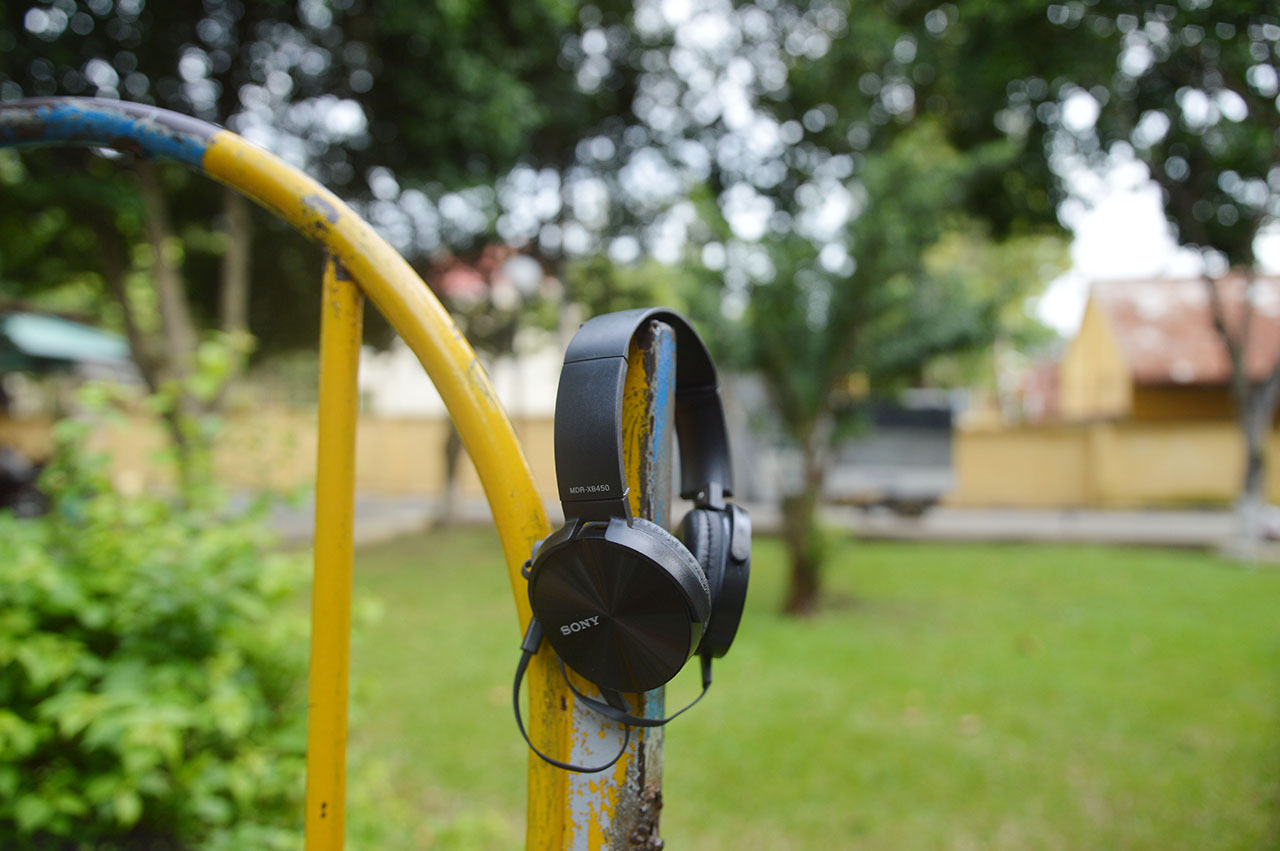 Tai Nghe Chụp Tai Sony ExtraBass MDR-XB450AP - Hàng Chính Hãng