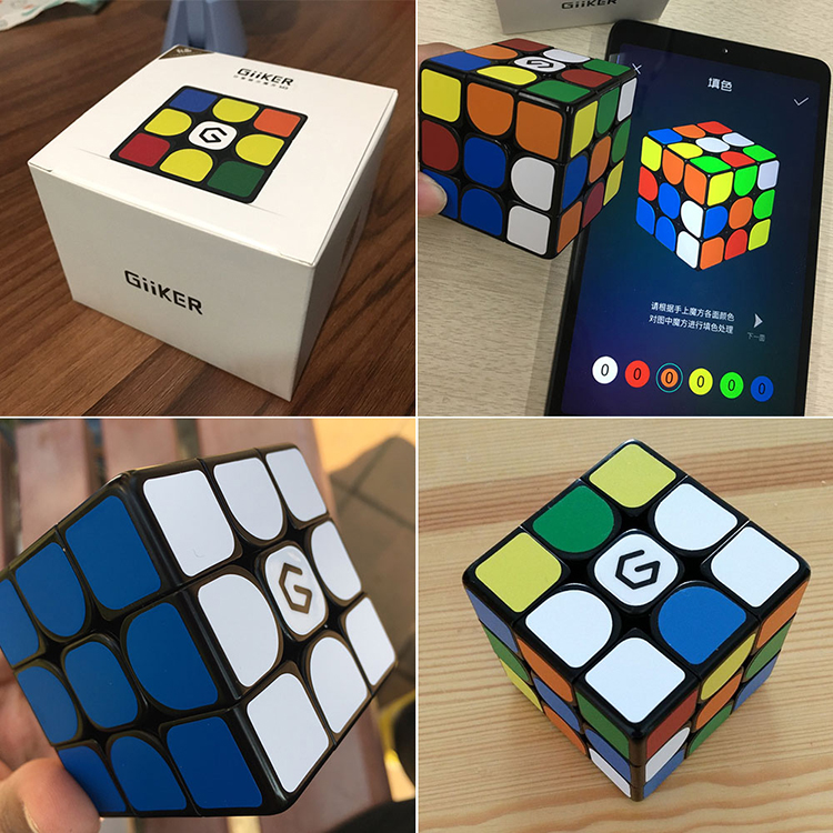 Xiaomi Mijia Giiker M3 Magnetic Cube Puzzle 3x3x3 5.65cm Speed Professional Square Magic Cube Puzzles Colorful For Man