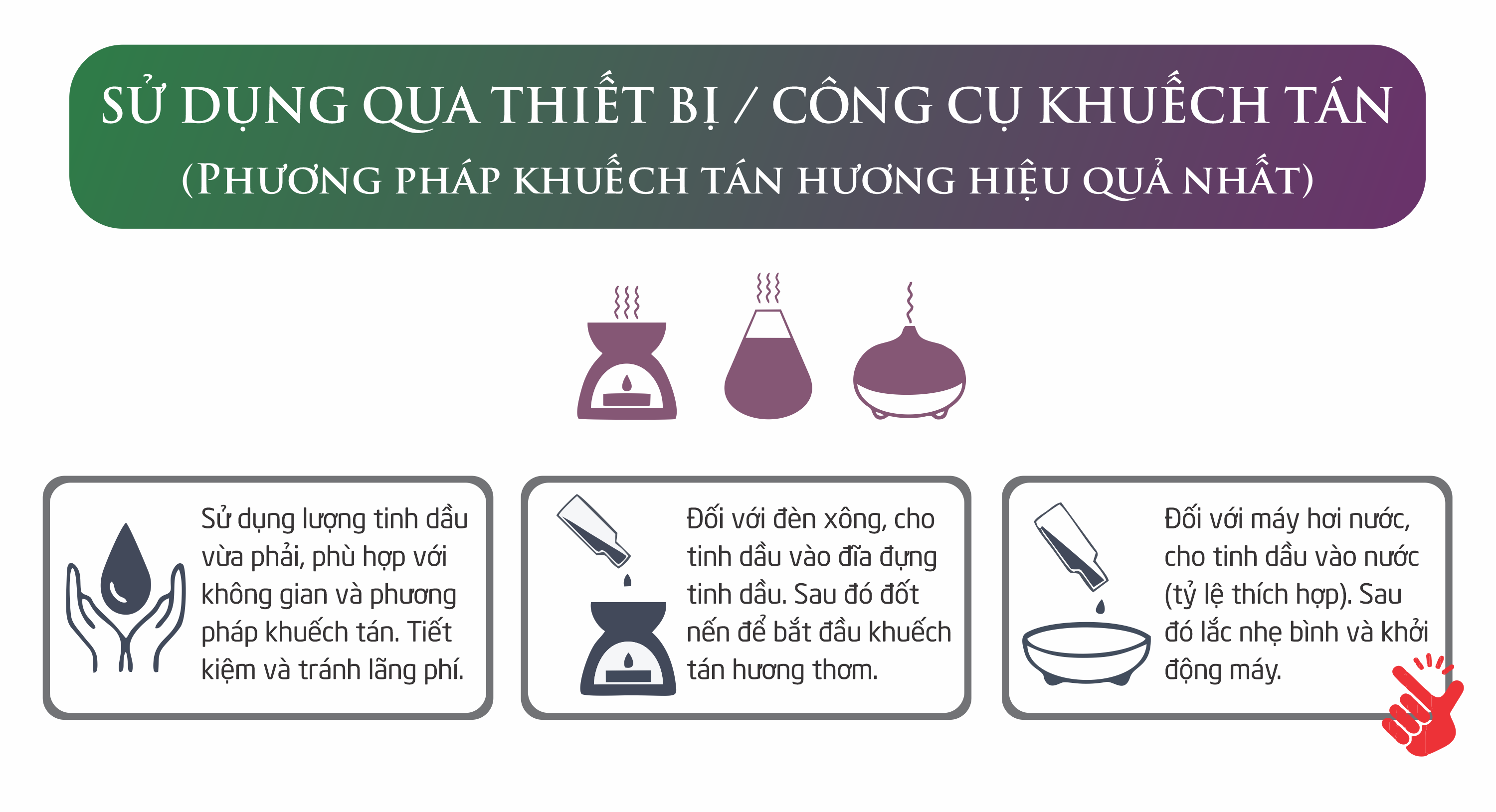 hướng dẫn sử dụng tinh dầu essenbee
