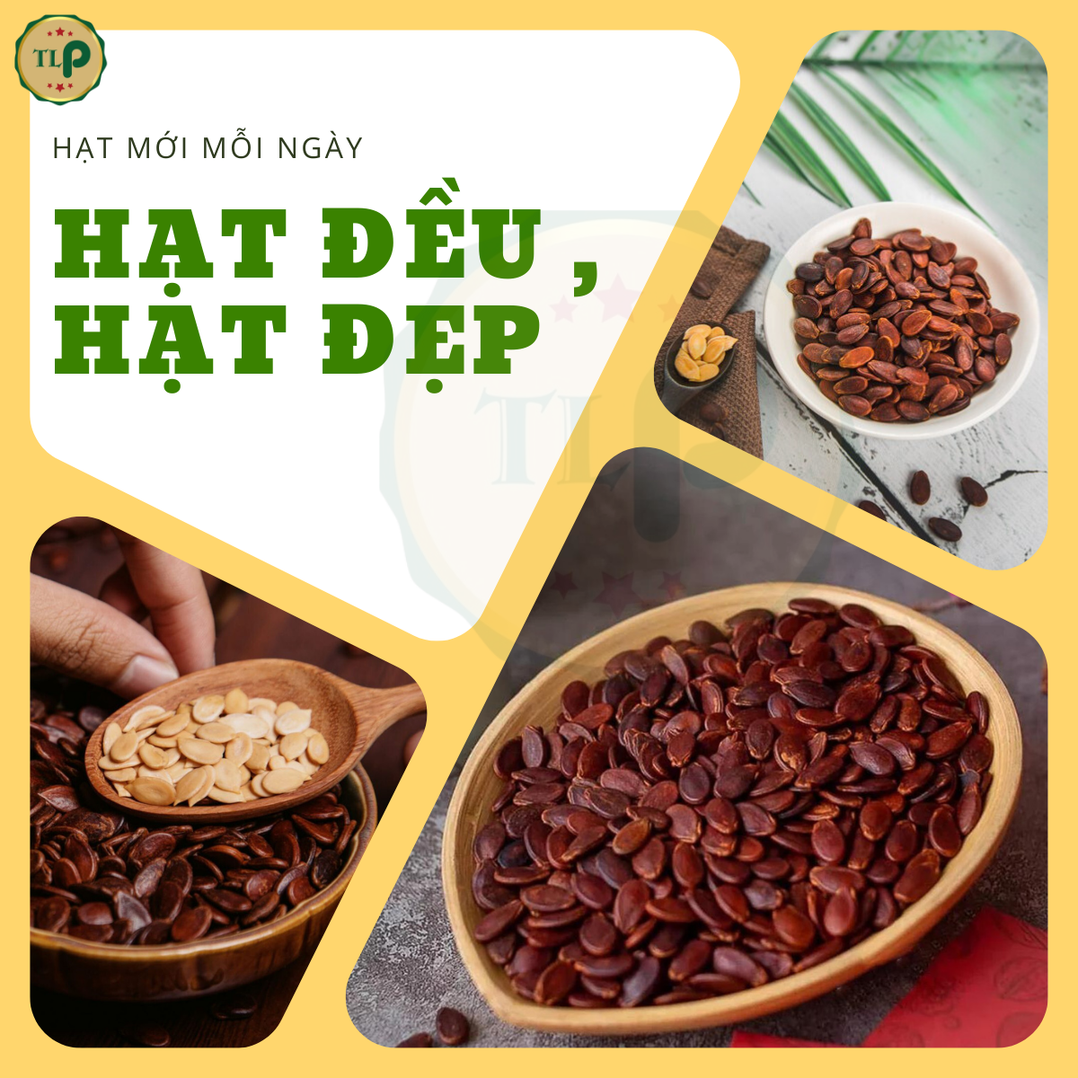 HẠT DƯA LOẠI ĐẸP CHẮC HẠT TÂN LỘC PHÁT 1KG - COMBO 2 BỊCH 500G - ĂN VẶT MỖI NGÀY