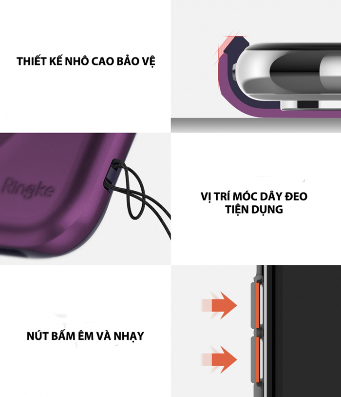 Ốp lưng iPhone Xs Max Ringke Wave
