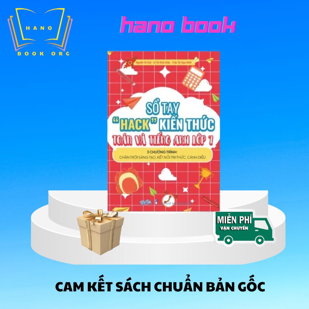 Sổ tay Hach Kiến Thức Toán Anh Lớp 7 Và Đề Cương Toán Anh Văn SKETCHNOTE 3 Chương Trình