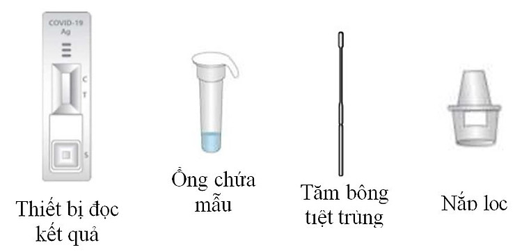 bộ kit test - xét nghiệm nhanh covid-19 ag biocredit- hàn quốc (1 bộ lẻ) 2