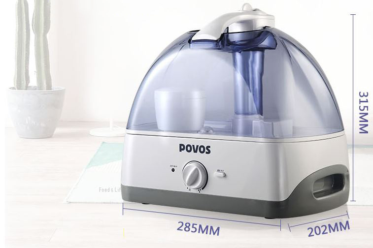 POVOS PW115 Humidifier, White