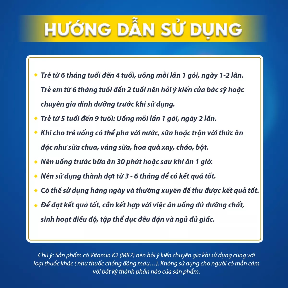 Cốm Bổ Sung Canxi Hỗ trợ Tăng Chiều Cao Pre-Vipteen 3 VINH GIA Dành Cho Trẻ Từ 6 Tháng Tuổi Hộp 20 Gói