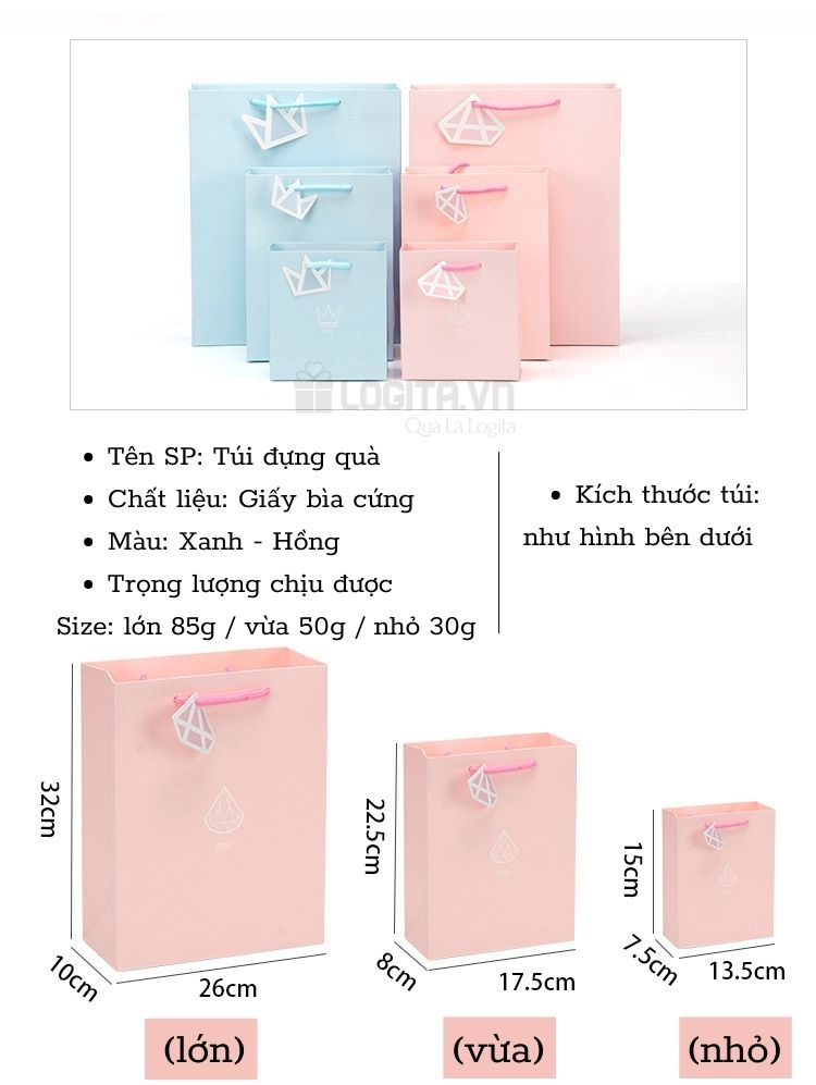 túi giấy đựng quà nhỏ