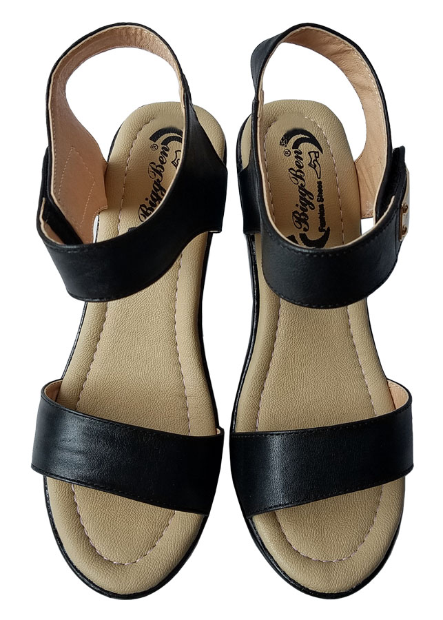 Sandal Cao Gót Nữ Da Bò BIGGBEN Cao Cấp SDCG47