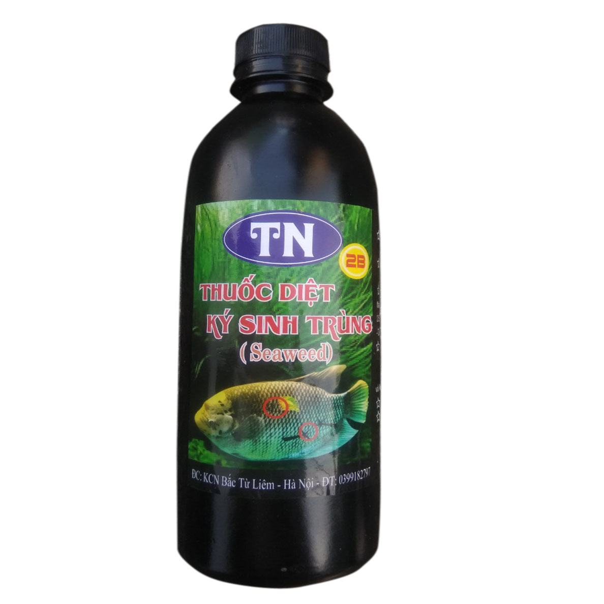 Thuốc TN 2B Seaweed chai lớn - Thuốc Diệt Ký Sinh Trùng Ở Cá & Diệt Khuẩn, Diệt Tảo Trong Nước 500ml