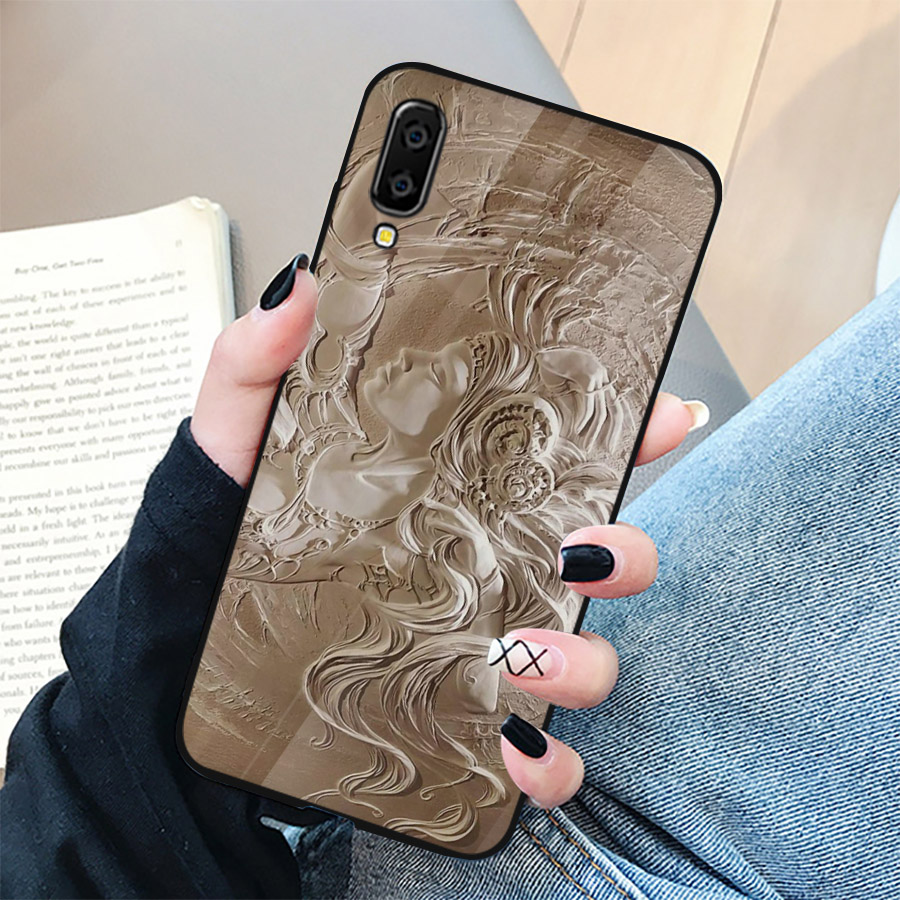 Ốp điện thoại dành cho máy Samsung Galaxy A70 - hình Điêu Khắc MS DKHAC008