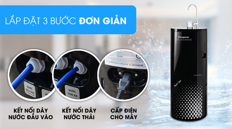 Máy lọc nước Kangaroo KG100HC-Hàng chính hãng