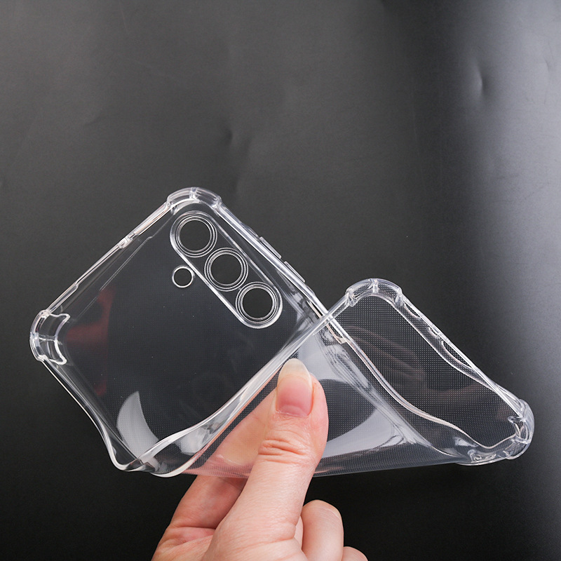 Ốp lưng cho SamSung Galaxy A15 trong suốt chống sốc bảo vệ camera sau - Hàng chính hãng