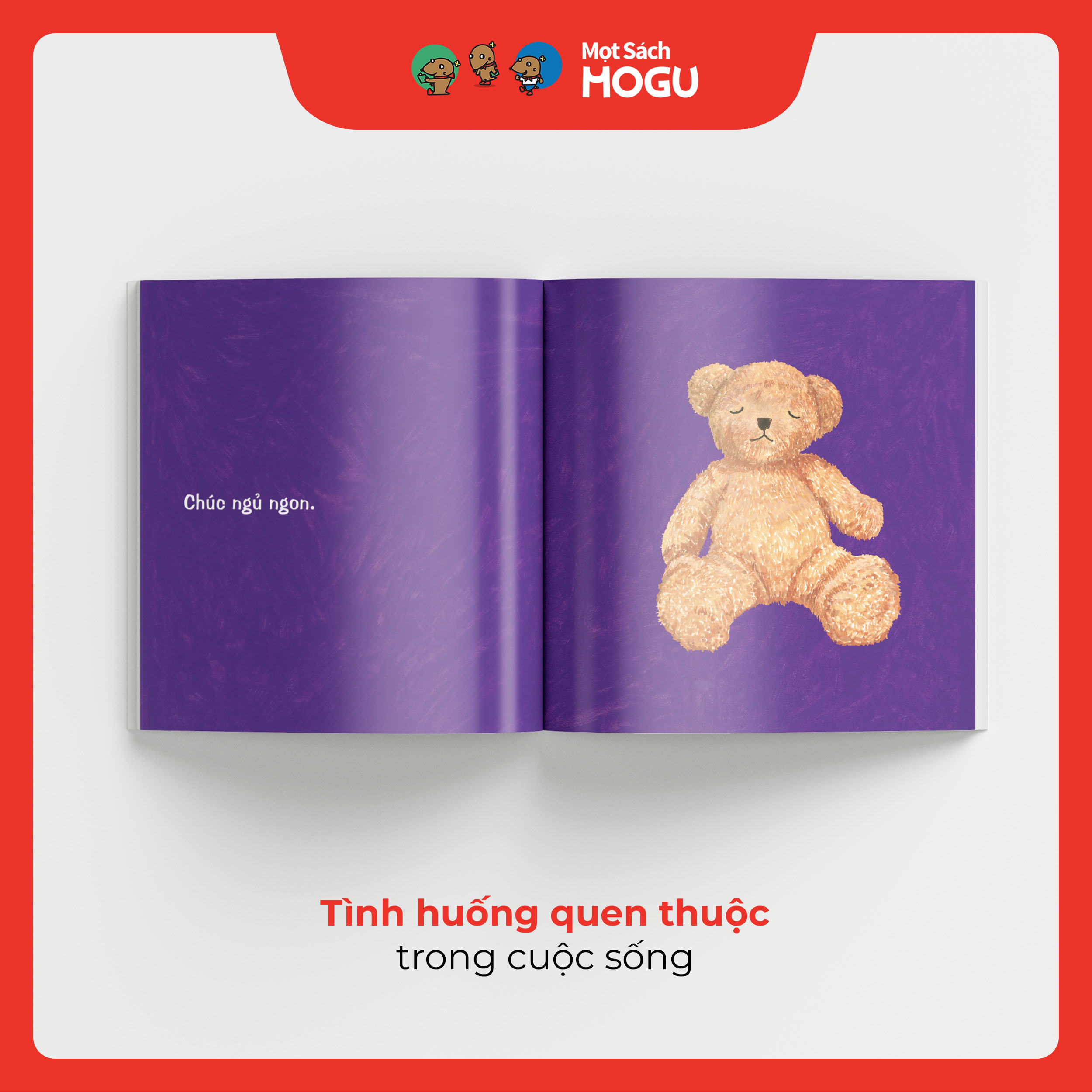 Truyện Ehon bé 1-2-3 tuổi - Chúc ngủ ngon
