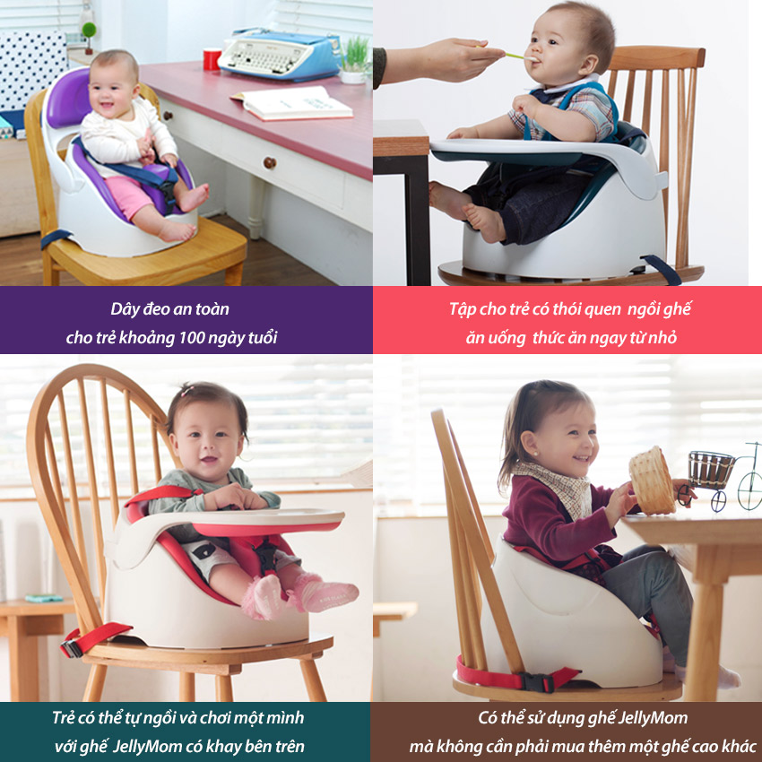 ghế đa năng jellymom