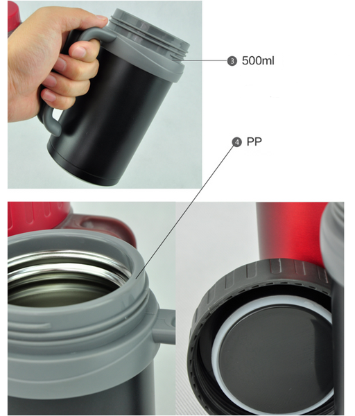 Cốc Giữ Nhiệt Basic Table Mug Lock&Lock LHC9002 (500ml)