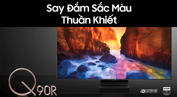 Smart Tivi QLED Samsung 75 inch 4K UHD QA75Q90RAKXXV