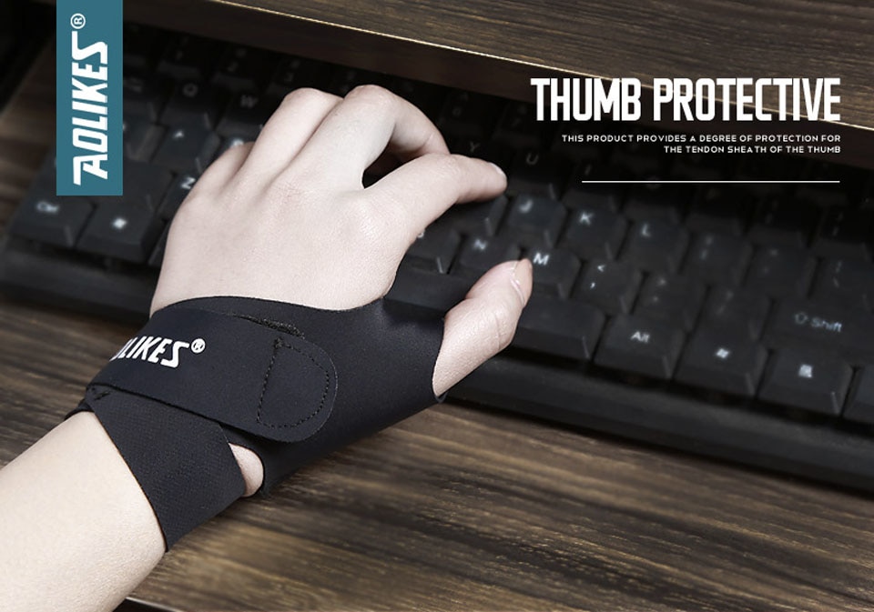 Dây Đeo Nẹp Ống Cổ Tay Hỗ Trợ khớp Khi Bong Gân Wrist Protector AOLIKES YE-1673