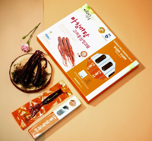 Hồng sâm nguyên củ tẩm mật ong ACHIMMADANG hàn quốc