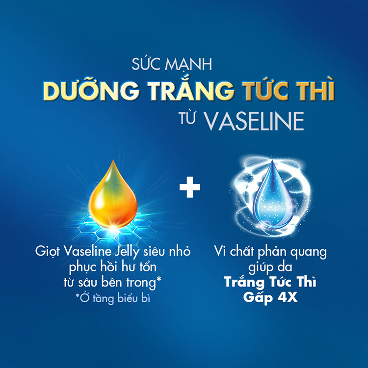 Sữa Dưỡng Thể Trắng Da Vaseline Instant Fair Chai (350ml)