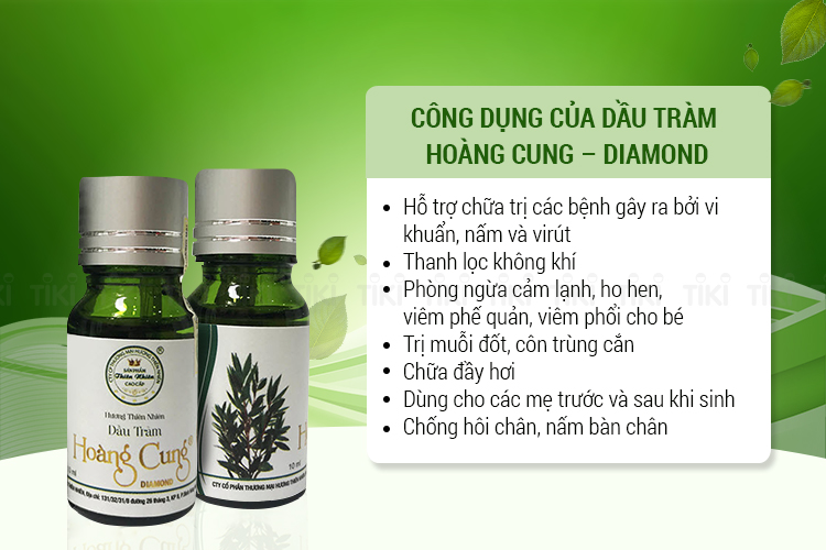 Dầu Tràm Hoàng Cung Diamond - 10ml