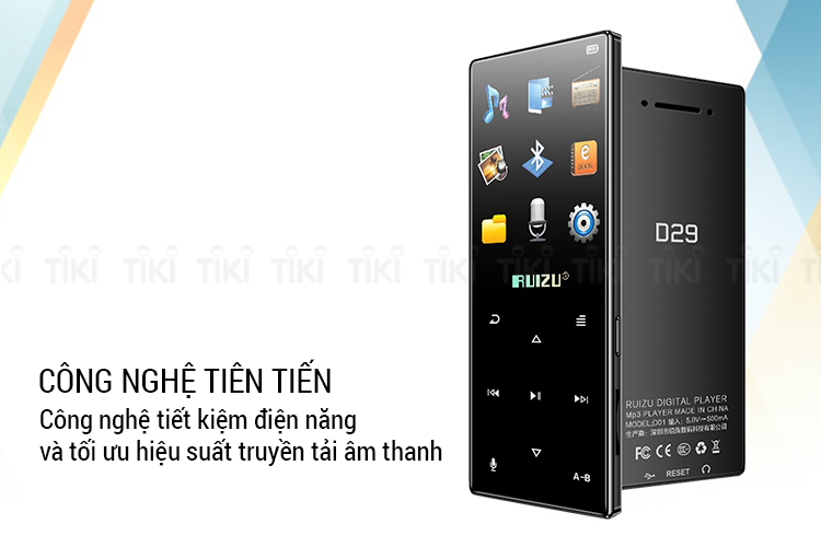 Máy Nghe Nhạc RUIZU D29 Loa Ngoài, 4GB (2019) - Hàng Chính Hãng