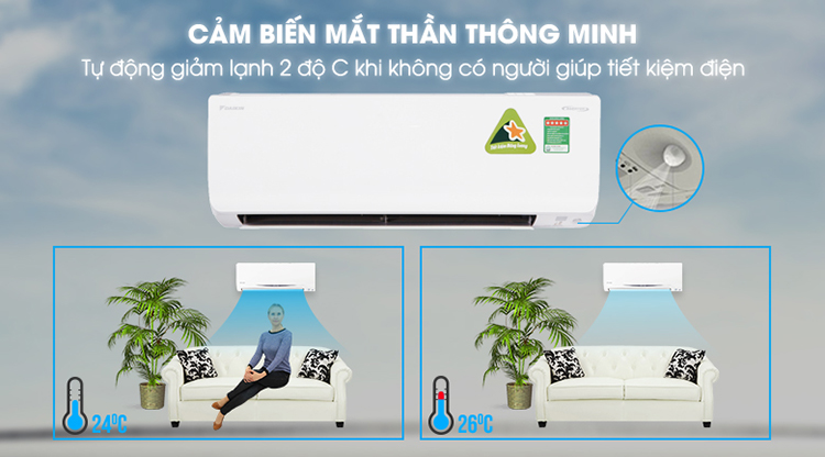 Máy lạnh Daikin FTHF35RVMV - 2 chiều, Inverter, 12000BTU - Hàng Chính Hãng