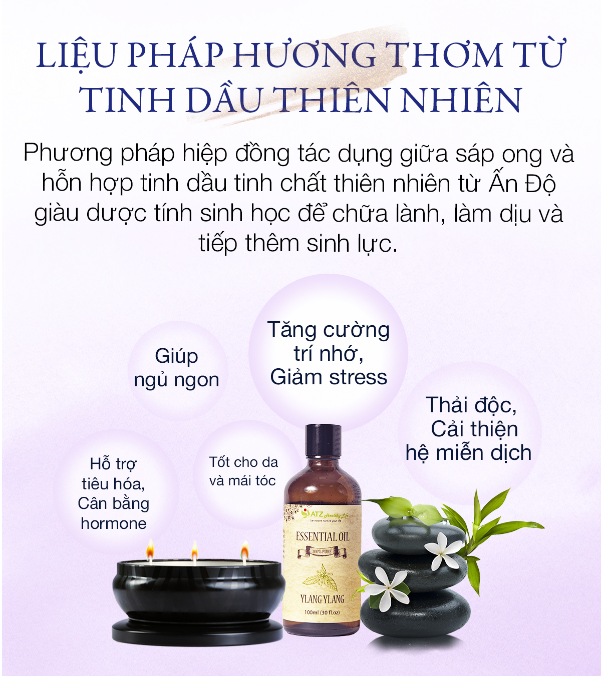 nến thơm - zenme - luân xa 3 - mang đến sự tự chủ, mạnh mẽ và quyền lực 2