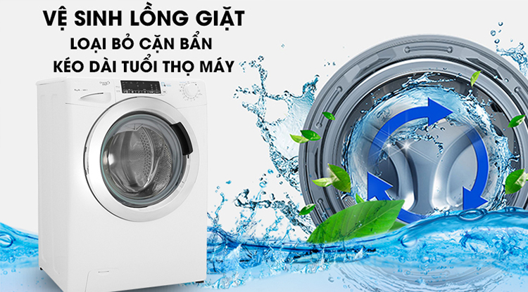 Máy Giặt Cửa Trước Inverter Candy GVS 149THC3/1-04 (9kg) - Hàng Chính Hãng - Chỉ Giao tại HCM