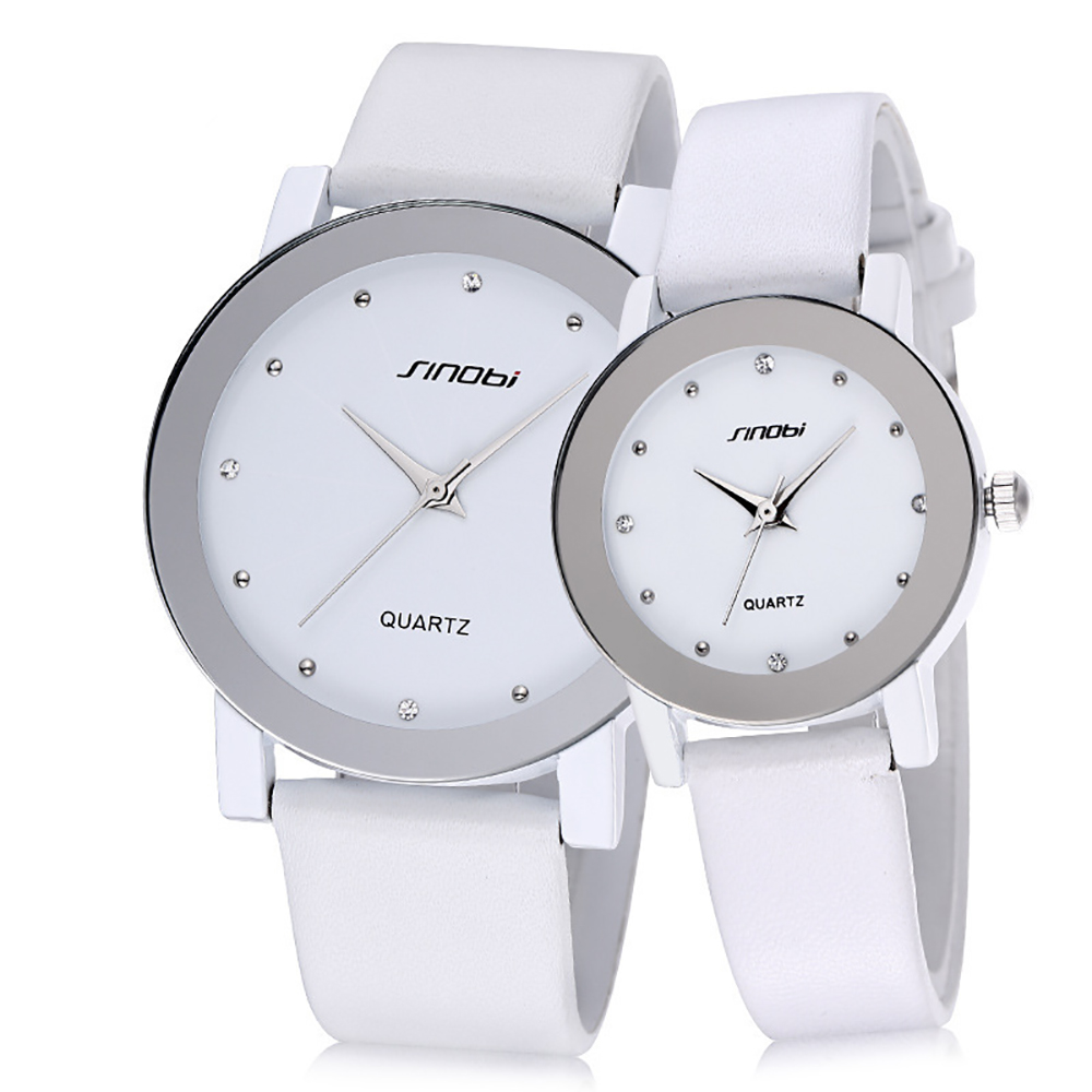 Đồng Hồ Nam Dây Da Sinobi 98KN1 5