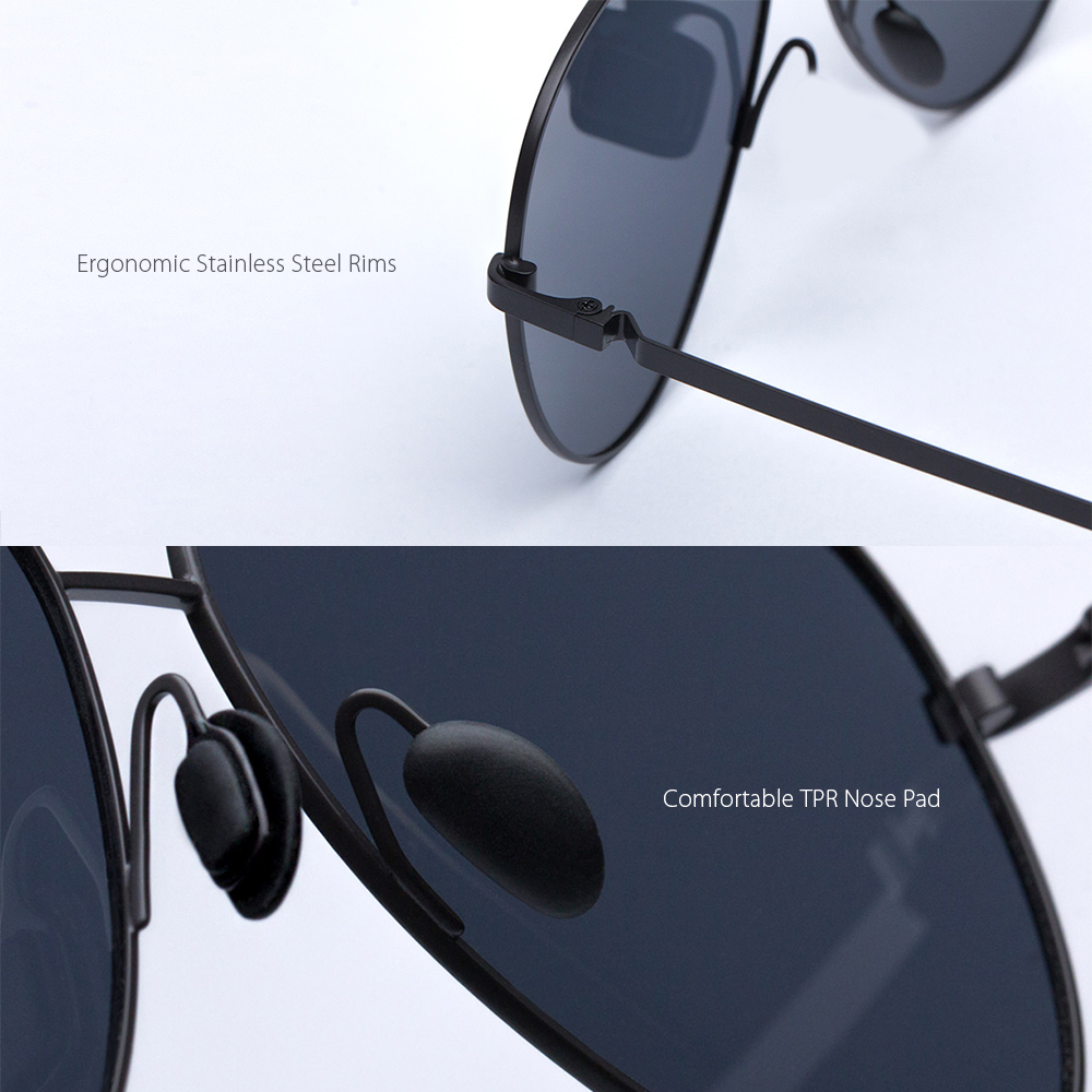 Kính Râm Phân Cực Chống Tia UV Kiểu Dáng Phi Công Xiaomi